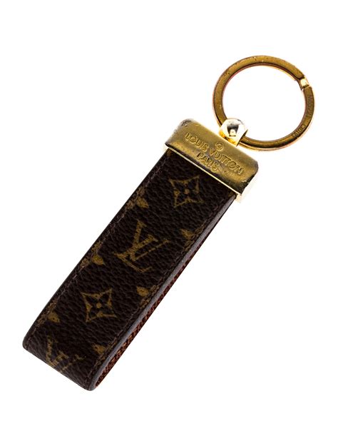 Louis Vuitton leather keychain